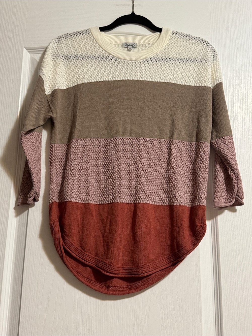 Kismet Colorblock Crewneck Sweater